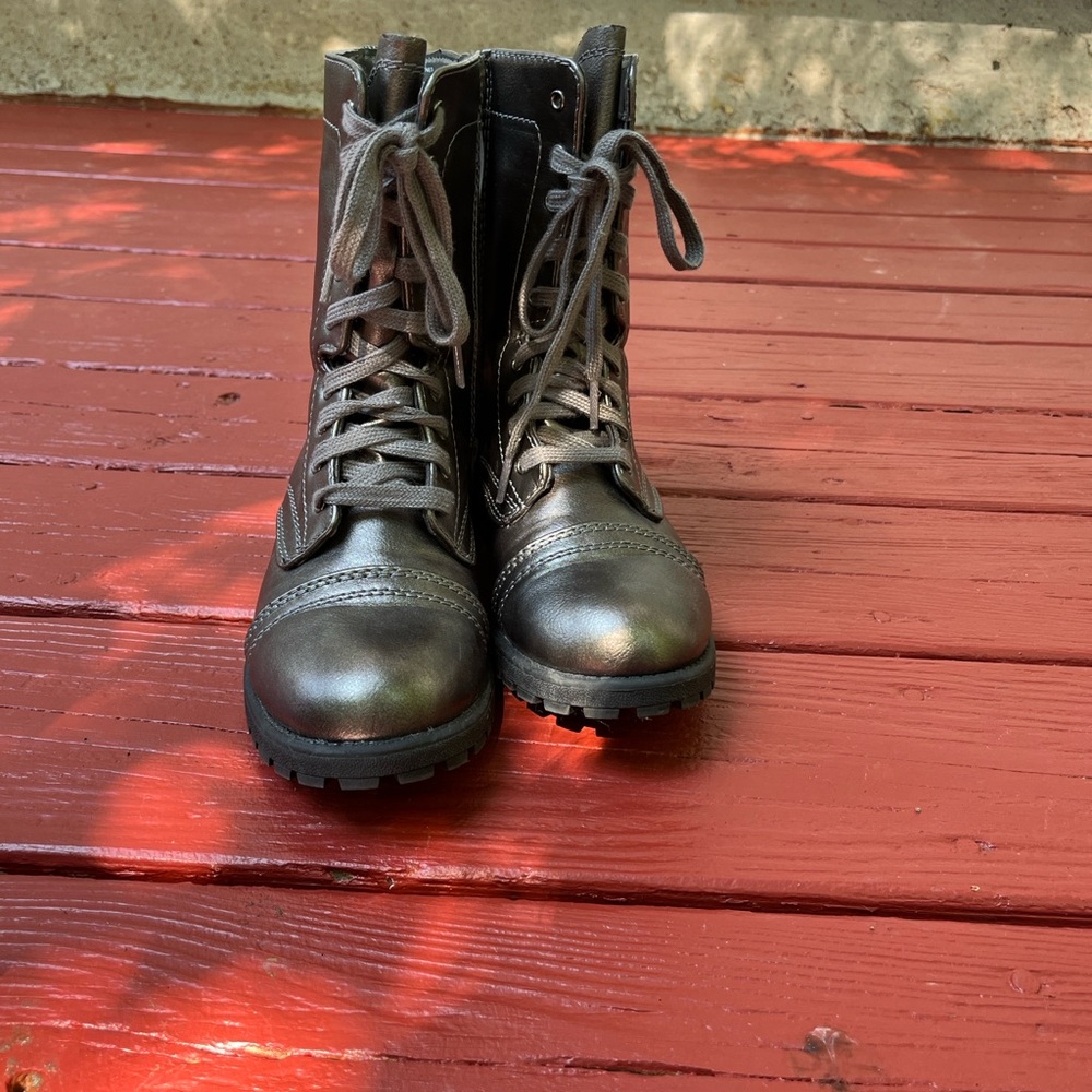Arizona Jean Company Black Combat Boots